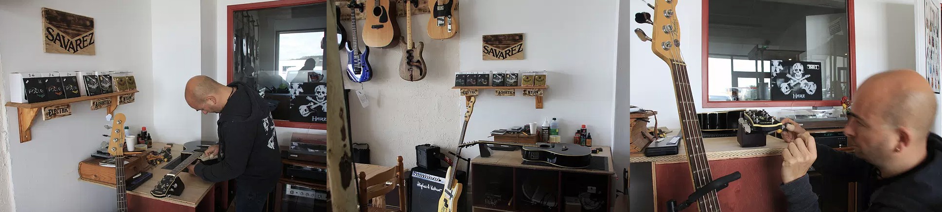 Entretien et réparation de guitare à Quimper