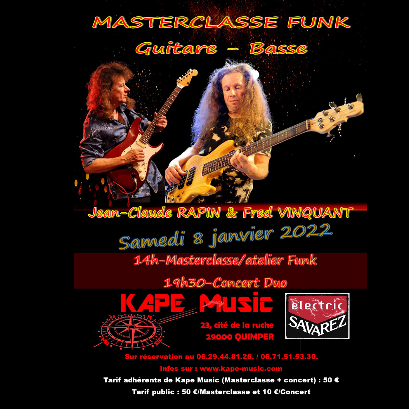 Marsteclasse Funk Kape music Quimper